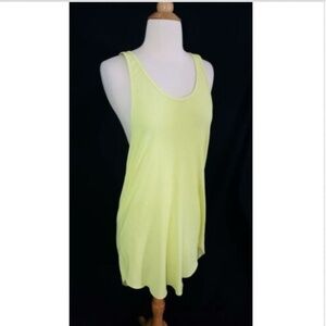 Lululemon sz 2 Salty Swim Dress Yellow Cover up NEW Flaw